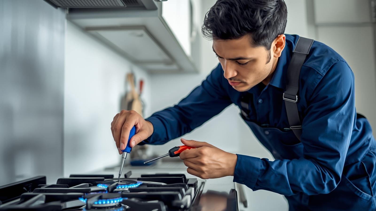 Hafele gas hob repair in Thane certified technician fixing burner