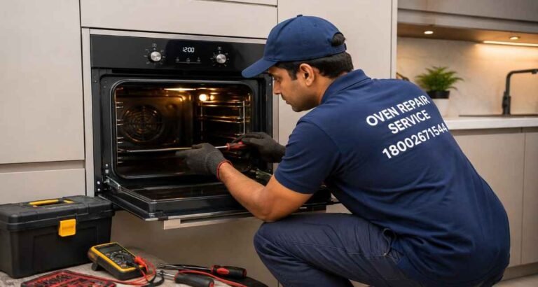Hafele built in oven repair service technician in modular kitchen